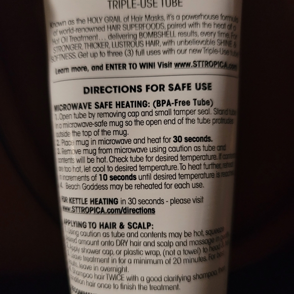 ST. TROPICA GODDESS HAIR OIL MASK! - Picture 6 of 7